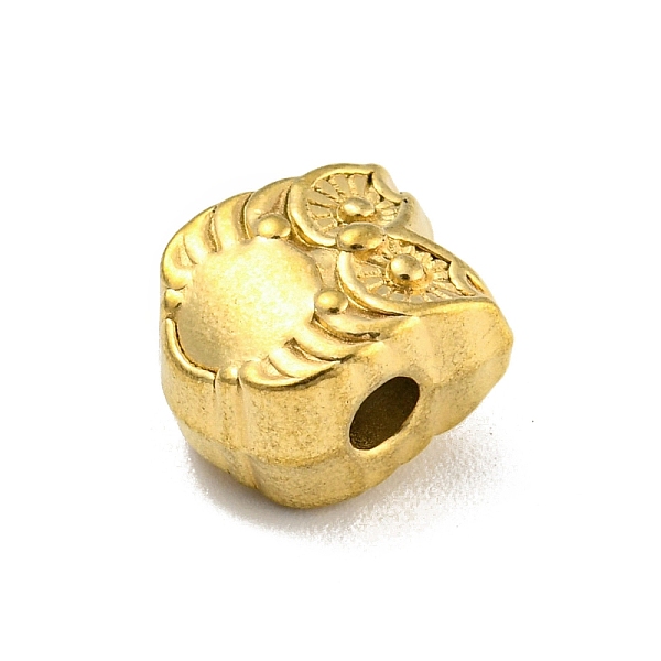 PandaHall 304 Stainless Steel Beads, Owl, Golden, 10x8.5x7.5mm, Hole: 2.5mm 304 Stainless Steel Owl
PandaHall 304 Stainless Steel Beads, Owl, Golden, 10x8.5x7.5mm, Hole: 2.5mm 304 Stainless Steel Owl