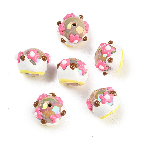 PandaHall Hand Painted Acrylic with Enamel Beads, Cartoon, Round with Flower, Colorful, 19.5x20x15mm, Hole: 1.8mm Acrylic Round
PandaHall Hand Painted Acrylic with Enamel Beads, Cartoon, Round with Flower, Colorful, 19.5x20x15mm, Hole: 1.8mm Acrylic Round