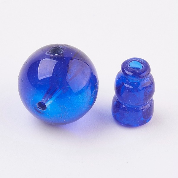 PandaHall 3-Hole Lampwork Guru Beads, T-Drilled Beads, Buddha Beads, Mixed Color, 26mm, Cone: about 12x8~8.5mm, Round: 14mm, Hole: 2mm..., Multicolor
PandaHall 3-Hole Lampwork Guru Beads, T-Drilled Beads, Buddha Beads, Mixed Color, 26mm, Cone: about 12x8~8.5mm, Round: 14mm, Hole: 2mm..., Multicolor
