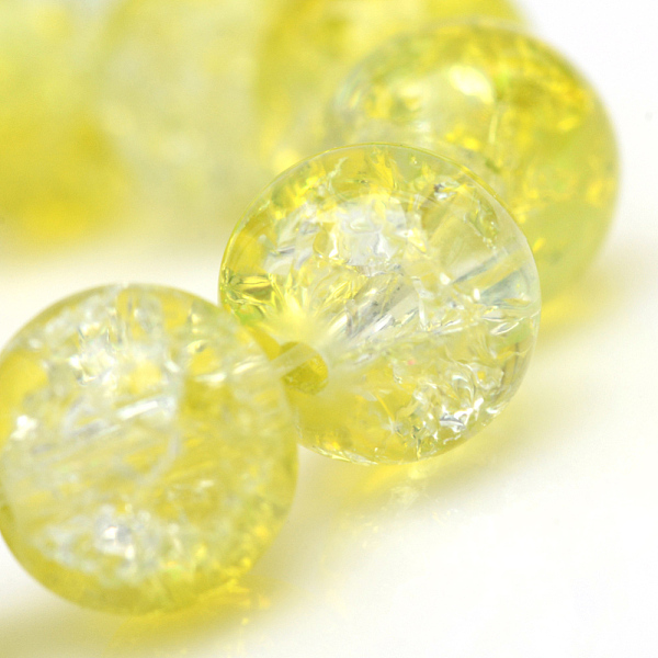 PandaHall Baking Painted Crackle Glass Bead Strands, Round, Yellow, 6mm, Hole: 1.3~1.6mm, about 133pcs/strand, 31.4 inch Glass Round Yellow
PandaHall Baking Painted Crackle Glass Bead Strands, Round, Yellow, 6mm, Hole: 1.3~1.6mm, about 133pcs/strand, 31.4 inch Glass Round Yellow