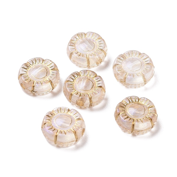PandaHall Plating Transparent Acrylic Beads, Golden Metal Enlaced, Flower, Clear, 10x4mm, Hole: 1.6mm, 1770pcs/500g Acrylic Flower Clear
PandaHall Plating Transparent Acrylic Beads, Golden Metal Enlaced, Flower, Clear, 10x4mm, Hole: 1.6mm, 1770pcs/500g Acrylic Flower Clear