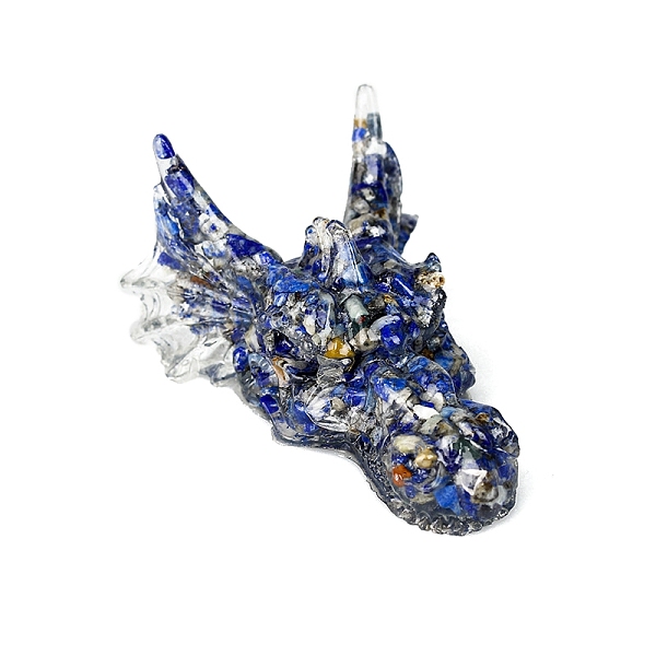 PandaHall Resin Dragon Head Display Decoration, with Natural Lapis Lazuli Chips inside Statues for Home Office Decorations, 90x60x40mm Lapis...
PandaHall Resin Dragon Head Display Decoration, with Natural Lapis Lazuli Chips inside Statues for Home Office Decorations, 90x60x40mm Lapis...