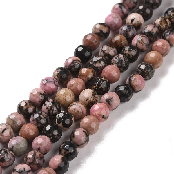 PandaHall Natural Rhodonite Beads Strands, Faceted(128 Facets), Round, 6mm, Hole: 1mm, about 64pcs/strand, 14.96''(38cm) Rhodonite Round
PandaHall Natural Rhodonite Beads Strands, Faceted(128 Facets), Round, 6mm, Hole: 1mm, about 64pcs/strand, 14.96''(38cm) Rhodonite Round