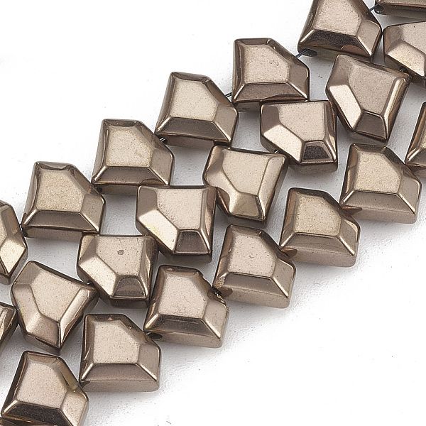 PandaHall Electroplate Non-magnetic Synthetic Hematite Beads Strands, Diamond, Antique Bronze Plated, 8x10x4.5mm, Hole: 1mm, about...
PandaHall Electroplate Non-magnetic Synthetic Hematite Beads Strands, Diamond, Antique Bronze Plated, 8x10x4.5mm, Hole: 1mm, about...