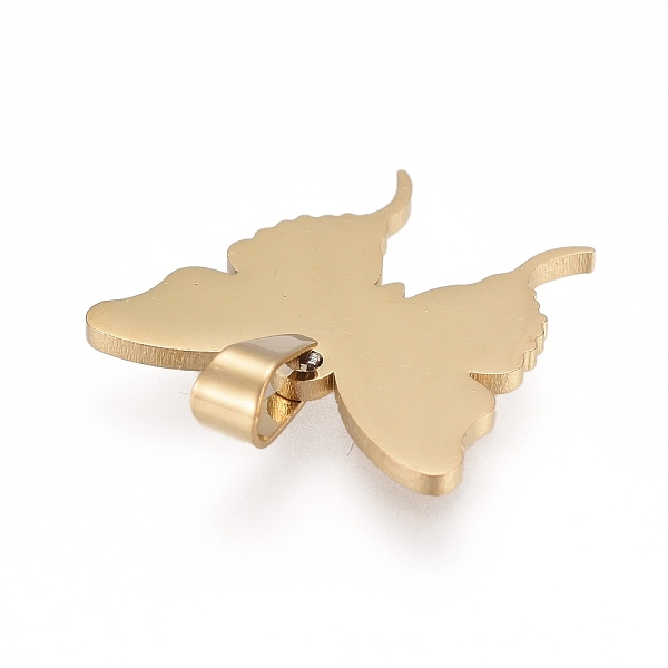 PandaHall 304 Stainless Steel Pendants, Stamping Blank Tag, Laser Cut, Butterfly, Golden, 18x19x1.2mm, Hole: 3x5mm 304 Stainless Steel...
PandaHall 304 Stainless Steel Pendants, Stamping Blank Tag, Laser Cut, Butterfly, Golden, 18x19x1.2mm, Hole: 3x5mm 304 Stainless Steel...
