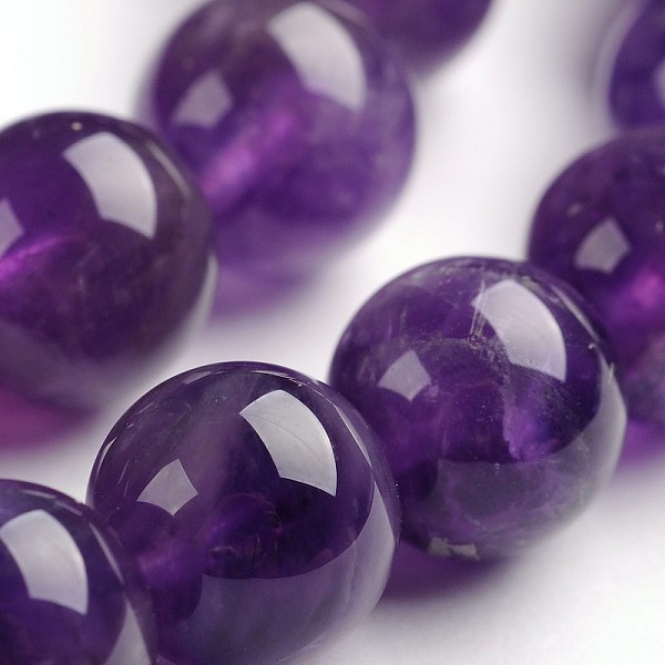 PandaHall Round Natural Amethyst Gemstone Bead Strands, 6mm, hole: 1mm, about 65pcs/strand, 14.9 inch Amethyst Round
PandaHall Round Natural Amethyst Gemstone Bead Strands, 6mm, hole: 1mm, about 65pcs/strand, 14.9 inch Amethyst Round