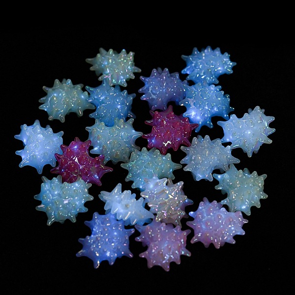 PandaHall UV Plating Jelly Effect Luminous Acrylic Beads, Iridescent, Mixed Color, 23x25x12mm, Hole: 2.2mm Acrylic Others Multicolor
PandaHall UV Plating Jelly Effect Luminous Acrylic Beads, Iridescent, Mixed Color, 23x25x12mm, Hole: 2.2mm Acrylic Others Multicolor
