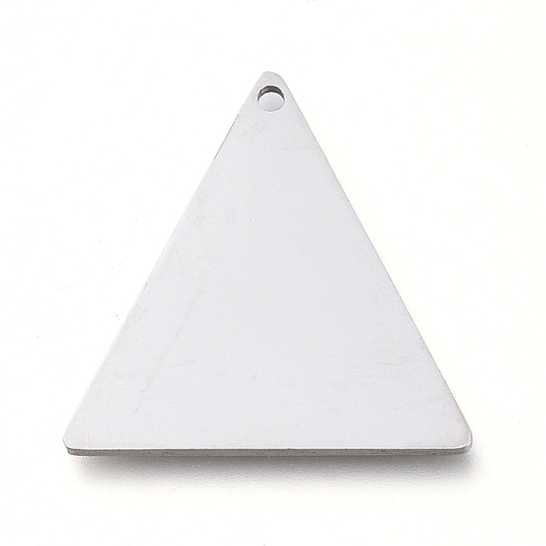 PandaHall 304 Stainless Steel Pendants, Manual Polishing, Stamping Blank Tag, Laser Cut, Triangle, Stainless Steel Color, 19.5x19.3x0.8mm...
PandaHall 304 Stainless Steel Pendants, Manual Polishing, Stamping Blank Tag, Laser Cut, Triangle, Stainless Steel Color, 19.5x19.3x0.8mm...