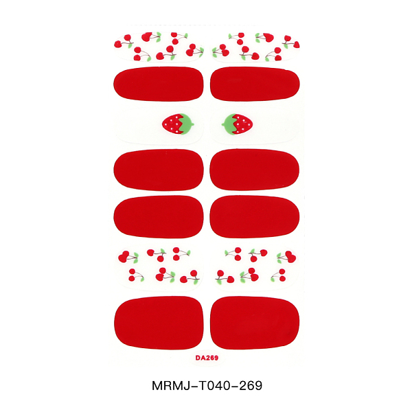 PandaHall Fruit Strawberry Cherry Full Cover Nail Wraps Stickers, UV Gel Polish Nail Wraps Strips Decals, For Nail Tips Decorations, Red...
PandaHall Fruit Strawberry Cherry Full Cover Nail Wraps Stickers, UV Gel Polish Nail Wraps Strips Decals, For Nail Tips Decorations, Red...