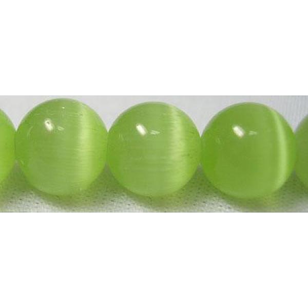 PandaHall Cat Eye Beads, Round, Light Green, 12mm, Hole: 1.5mm, about 32pcs/strand, 14.5 inch Glass Round Green
PandaHall Cat Eye Beads, Round, Light Green, 12mm, Hole: 1.5mm, about 32pcs/strand, 14.5 inch Glass Round Green