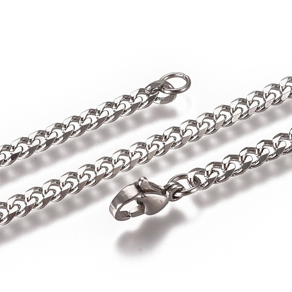 PandaHall Men's Cuban Link Chain Necklaces, Fashionable 304 Stainless Steel Necklaces, with Lobster Claw Clasps, Stainless Steel Color...
PandaHall Men's Cuban Link Chain Necklaces, Fashionable 304 Stainless Steel Necklaces, with Lobster Claw Clasps, Stainless Steel Color...