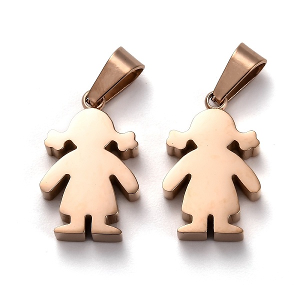 PandaHall Ion Plating(IP) 304 Stainless Steel Pendants, Manual Polishing, Girl, Rose Gold, 19x12x3.5mm, Hole: 3x7mm 304 Stainless Steel...
PandaHall Ion Plating(IP) 304 Stainless Steel Pendants, Manual Polishing, Girl, Rose Gold, 19x12x3.5mm, Hole: 3x7mm 304 Stainless Steel...