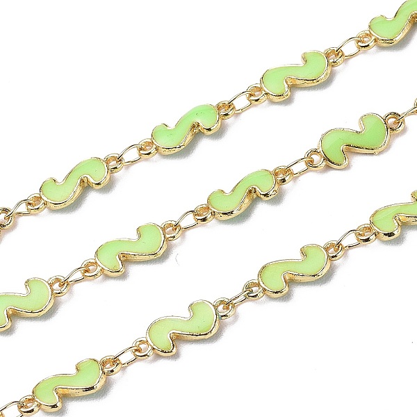 PandaHall Handmade Alloy Enamel S Shape Link Chains, with Spool, Soldered, Long-Lasting Plated, Lead Free & Cadmium Free, Golden, Light...
PandaHall Handmade Alloy Enamel S Shape Link Chains, with Spool, Soldered, Long-Lasting Plated, Lead Free & Cadmium Free, Golden, Light...