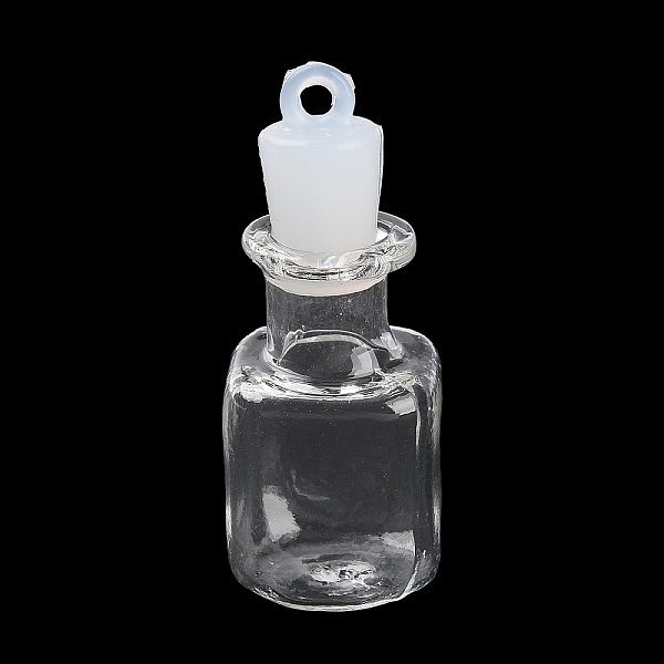 PandaHall Clear Glass Wishing Bottle Pendants, with Plastic Seal Plug, Square, 36x14.5x14.5mm, Hole: 2mm Glass Square Clear
PandaHall Clear Glass Wishing Bottle Pendants, with Plastic Seal Plug, Square, 36x14.5x14.5mm, Hole: 2mm Glass Square Clear