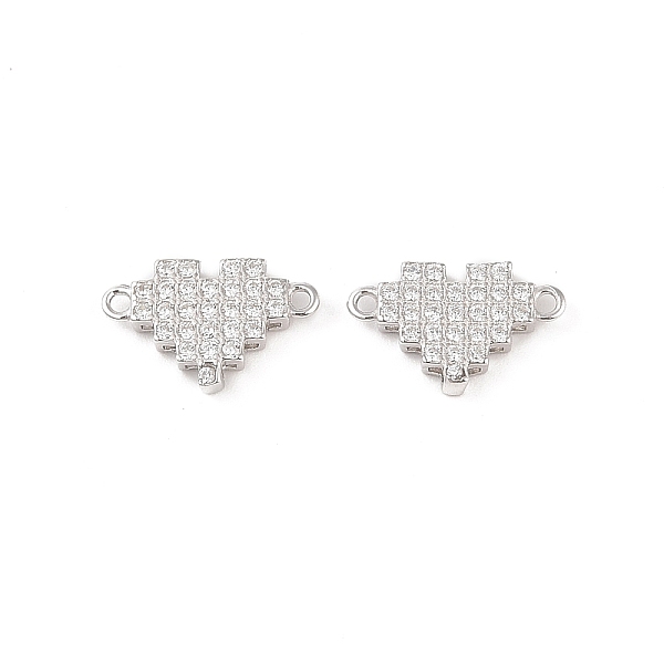 PandaHall Rhodium Plated 925 Sterling Silver Pave Clear Cubic Zirconia Links, Heart Connector Charms with 925 Stamp, Real Platinum Plated...
PandaHall Rhodium Plated 925 Sterling Silver Pave Clear Cubic Zirconia Links, Heart Connector Charms with 925 Stamp, Real Platinum Plated...