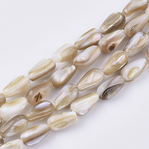 PandaHall Freshwater Shell Beads Strands, Teardrop, Wheat, 9~10x5~5.5mm, Hole: 1mm, about 40pcs/strand, 10.43 inch(26.5 cm) Freshwater Shell..., Orange
PandaHall Freshwater Shell Beads Strands, Teardrop, Wheat, 9~10x5~5.5mm, Hole: 1mm, about 40pcs/strand, 10.43 inch(26.5 cm) Freshwater Shell..., Orange