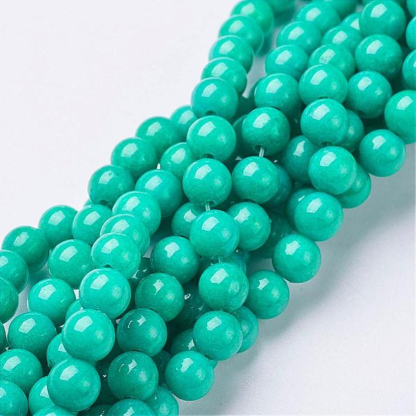 PandaHall Natural Mashan Jade Round Beads Strands, Dyed, Dark Turquoise, 6mm, Hole: 1mm, about 69pcs/strand, 15.7 inch Mashan Jade Round..., Cyan
PandaHall Natural Mashan Jade Round Beads Strands, Dyed, Dark Turquoise, 6mm, Hole: 1mm, about 69pcs/strand, 15.7 inch Mashan Jade Round..., Cyan