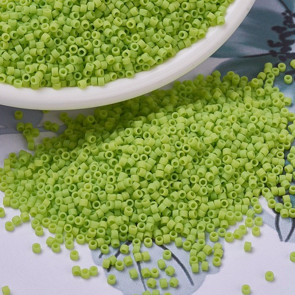 PandaHall MIYUKI Delica Beads, Cylinder, Japanese Seed Beads, 11/0, (DB0763) Matte Opaque Chartreuse, 1.3x1.6mm, Hole: 0.8mm, about..., Green
PandaHall MIYUKI Delica Beads, Cylinder, Japanese Seed Beads, 11/0, (DB0763) Matte Opaque Chartreuse, 1.3x1.6mm, Hole: 0.8mm, about..., Green