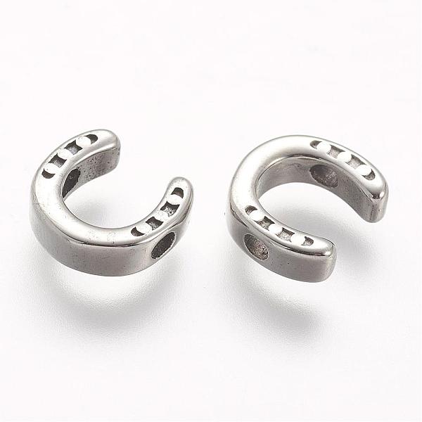 PandaHall 304 Stainless Steel Beads, Horseshoes, Antique Silver, 9.5x10x3mm, Hole: 2mm 304 Stainless Steel Horse
PandaHall 304 Stainless Steel Beads, Horseshoes, Antique Silver, 9.5x10x3mm, Hole: 2mm 304 Stainless Steel Horse