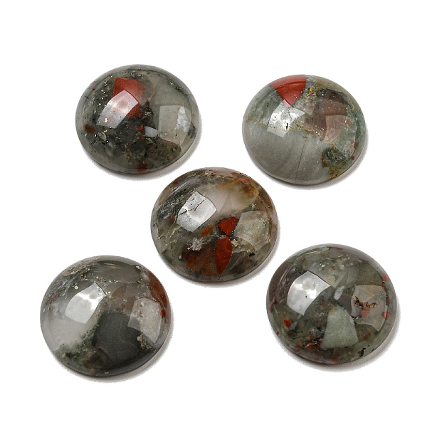 PandaHall Natural Africa Bloodstone Cabochons, Flat Round, 20~21.5x6~8mm Bloodstone Flat Round
PandaHall Natural Africa Bloodstone Cabochons, Flat Round, 20~21.5x6~8mm Bloodstone Flat Round