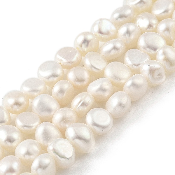 PandaHall Natural Cultured Freshwater Pearl Beads Strands, Two Sides Polished, Cornsilk, 6~7mm, Hole: 0.5mm, about 25pcs/strand, 6.69''..., Gold
PandaHall Natural Cultured Freshwater Pearl Beads Strands, Two Sides Polished, Cornsilk, 6~7mm, Hole: 0.5mm, about 25pcs/strand, 6.69''..., Gold