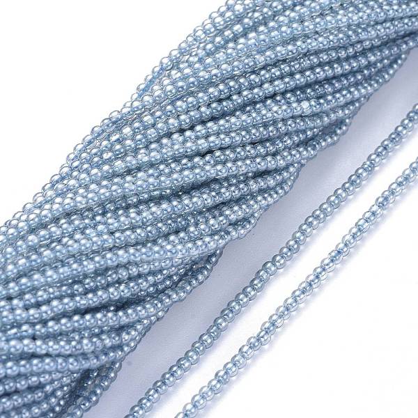 PandaHall Electroplate Glass Beads Strands, Pearl Luster Plated, Round, Light Steel Blue, 2.5mm, Hole: 0.7mm, about 177pcs/Strand, 14.09...
PandaHall Electroplate Glass Beads Strands, Pearl Luster Plated, Round, Light Steel Blue, 2.5mm, Hole: 0.7mm, about 177pcs/Strand, 14.09...