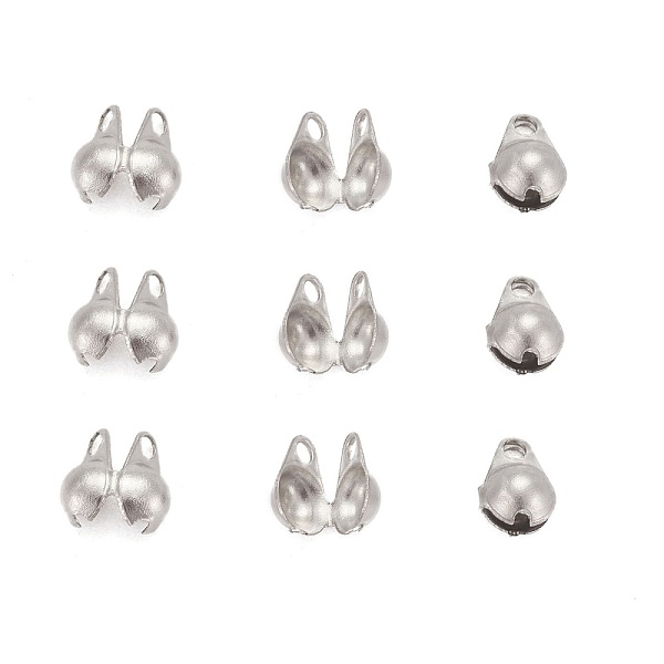 PandaHall 316 Surgical Stainless Steel Bead Tips, Calotte Ends, Clamshell Knot Cover, 6x4mm, Hole: 0.5mm 316 Surgical Stainless Steel
PandaHall 316 Surgical Stainless Steel Bead Tips, Calotte Ends, Clamshell Knot Cover, 6x4mm, Hole: 0.5mm 316 Surgical Stainless Steel