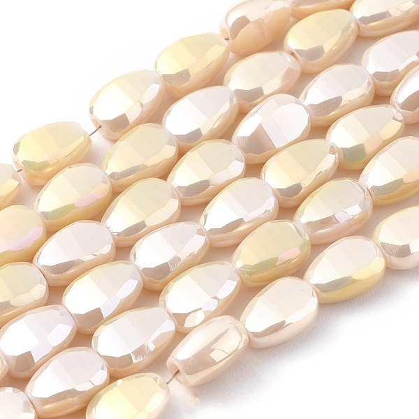 PandaHall Electroplate Opaque Solid Color Glass Beads Strands, Full Rainbow Plated, Faceted, Teardrop, PapayaWhip, 9x6x4.5mm, Hole: 1.2mm..., Orange
PandaHall Electroplate Opaque Solid Color Glass Beads Strands, Full Rainbow Plated, Faceted, Teardrop, PapayaWhip, 9x6x4.5mm, Hole: 1.2mm..., Orange