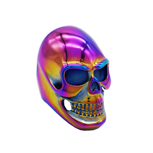 PandaHall Rainbow Color Stainless Steel Skull Finger Ring, Gothic Punk Jewelry for Men Women, US Size 10(19.8mm) Stainless Steel
PandaHall Rainbow Color Stainless Steel Skull Finger Ring, Gothic Punk Jewelry for Men Women, US Size 10(19.8mm) Stainless Steel