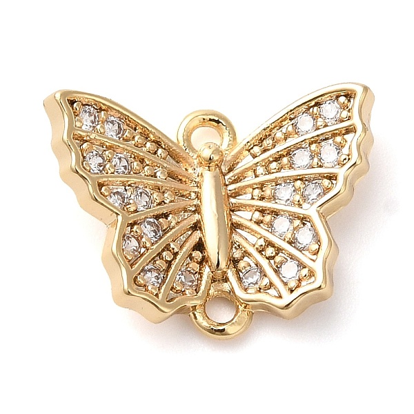 PandaHall Brass Micro Pave Clear Cubic Zirconia Connector Charms, Butterfly Links, Real 18K Gold Plated, 10x14x4.5mm, Hole: 1.2mm...
PandaHall Brass Micro Pave Clear Cubic Zirconia Connector Charms, Butterfly Links, Real 18K Gold Plated, 10x14x4.5mm, Hole: 1.2mm...