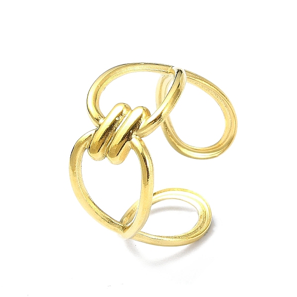 PandaHall Ion Plating(IP) 304 Stainless Steel Open Cuff Ring, Hollow Infinity, Real 18K Gold Plated, Inner Diameter: 18mm 304 Stainless...
PandaHall Ion Plating(IP) 304 Stainless Steel Open Cuff Ring, Hollow Infinity, Real 18K Gold Plated, Inner Diameter: 18mm 304 Stainless...