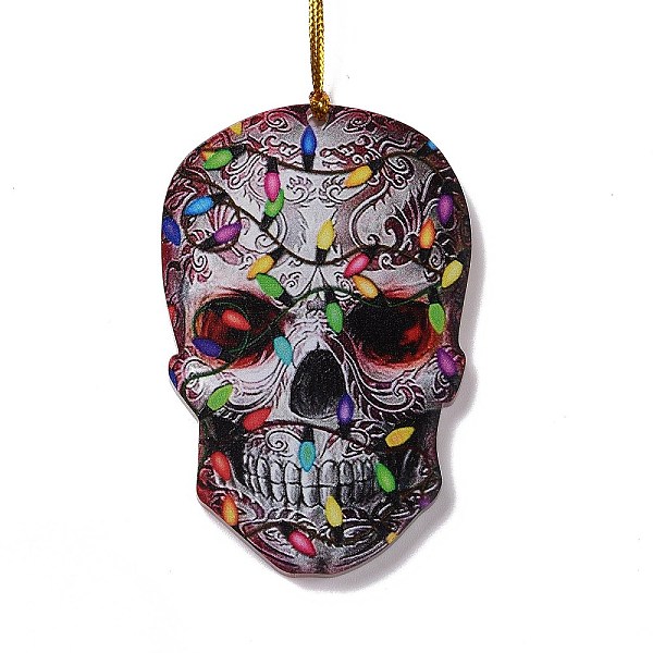 PandaHall Opaque One-sided Printed Acrylic Big Pendants, for Halloween, Skull, Silver, 548x2mm, Hole: 3.5mm Acrylic Skull Silver
PandaHall Opaque One-sided Printed Acrylic Big Pendants, for Halloween, Skull, Silver, 548x2mm, Hole: 3.5mm Acrylic Skull Silver