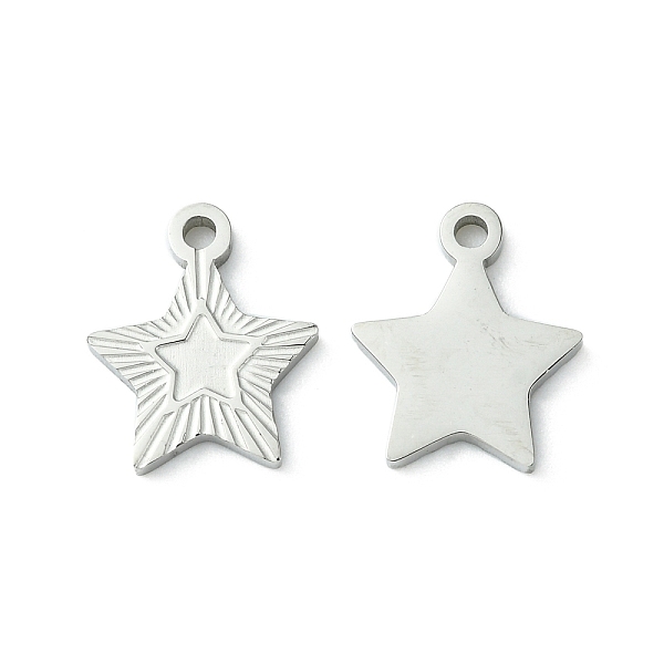 PandaHall 304 Stainless Steel Manual Polishing Charms, Star Charm, Stainless Steel Color, 14x11.5x1.5mm, Hole: 1.6mm 304 Stainless Steel...
PandaHall 304 Stainless Steel Manual Polishing Charms, Star Charm, Stainless Steel Color, 14x11.5x1.5mm, Hole: 1.6mm 304 Stainless Steel...