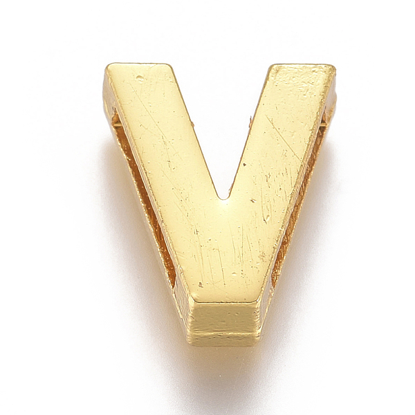 PandaHall Alloy Slide Charms, Letter V, 12.5x10.5x4mm, Hole: 1.5x8mm Alloy Letter V
PandaHall Alloy Slide Charms, Letter V, 12.5x10.5x4mm, Hole: 1.5x8mm Alloy Letter V