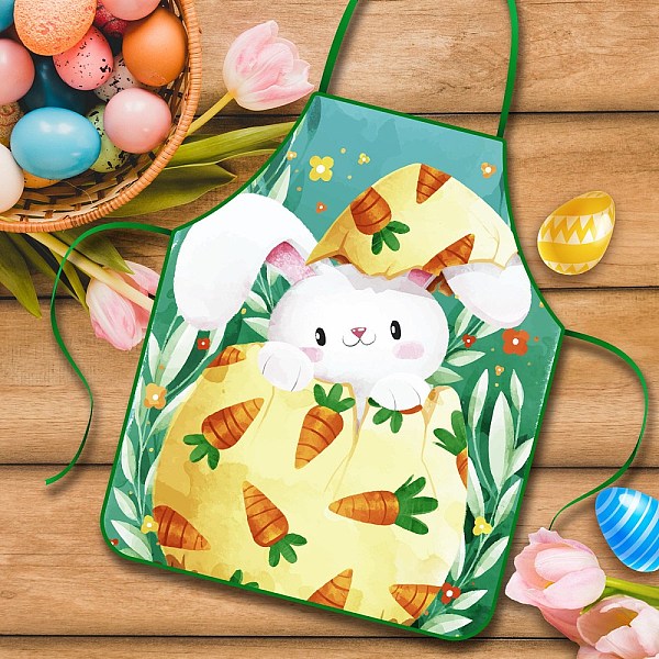 PandaHall Cute Easter Pattern Cloth Sleeveless Apron, with Double Shoulder Belt, for Household Cleaning Cooking, Turquoise, 680x550mm Cloth..., Green
PandaHall Cute Easter Pattern Cloth Sleeveless Apron, with Double Shoulder Belt, for Household Cleaning Cooking, Turquoise, 680x550mm Cloth..., Green