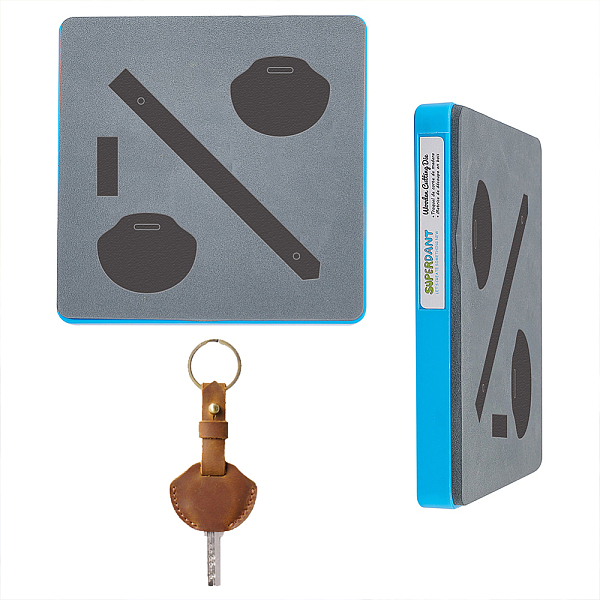 PandaHall SUPERDANT Key Sleeve Leather Wooden Die Cut Key Covers Cutting Dies Leather Craft Cutting Machine Faux Leather Dies DIY Cutter for...
PandaHall SUPERDANT Key Sleeve Leather Wooden Die Cut Key Covers Cutting Dies Leather Craft Cutting Machine Faux Leather Dies DIY Cutter for...