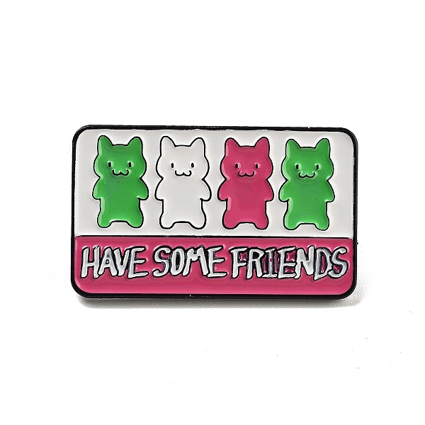 PandaHall Cat Shape Bottle Alloy Enamel Brooch, for Backpack Clothes, Rectangle, 18x30x1.5mm Alloy+Enamel Rectangle
PandaHall Cat Shape Bottle Alloy Enamel Brooch, for Backpack Clothes, Rectangle, 18x30x1.5mm Alloy+Enamel Rectangle