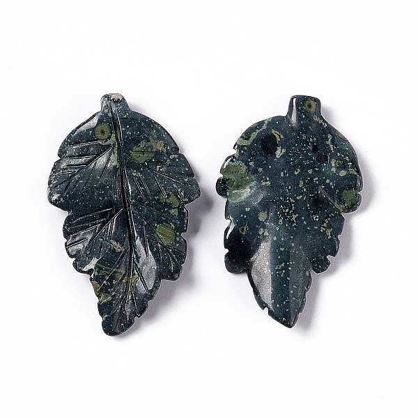 PandaHall Natural Kambaba Jasper Pendants, Leaf Charms, 41.5x25~26x5mm, Hole: 0.8mm Kambaba Jasper Leaf
PandaHall Natural Kambaba Jasper Pendants, Leaf Charms, 41.5x25~26x5mm, Hole: 0.8mm Kambaba Jasper Leaf