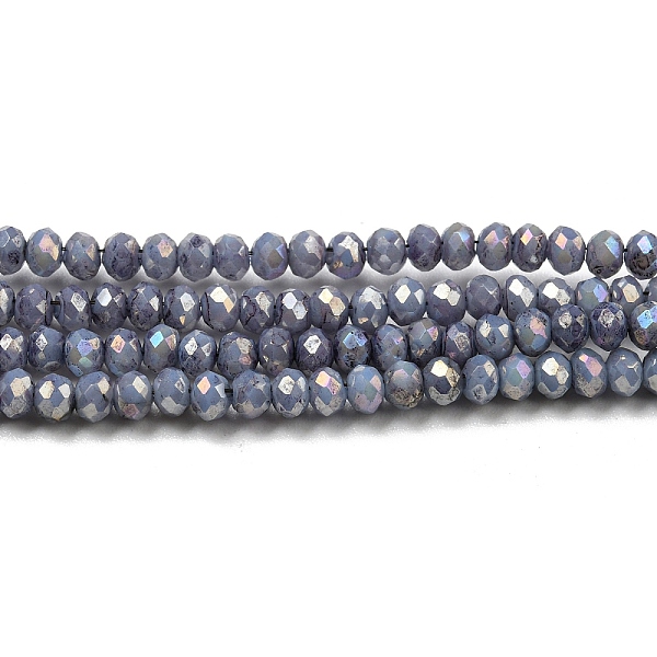 PandaHall Opaque Baking Painted Glass Beads Strands, AB Color, Faceted, Round, Dark Slate Gray, 2.5x2mm, Hole: 0.7mm, about...
PandaHall Opaque Baking Painted Glass Beads Strands, AB Color, Faceted, Round, Dark Slate Gray, 2.5x2mm, Hole: 0.7mm, about...