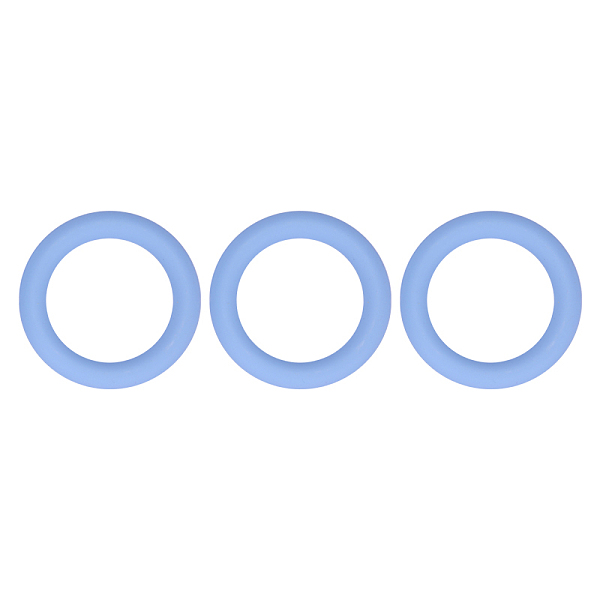 PandaHall 3Pcs Ring Silicone Focal Beads, Chewing Beads For Teethers, DIY Nursing Necklaces Making, Blue, 65x9.5mm, Hole: 3mm, Inner...
PandaHall 3Pcs Ring Silicone Focal Beads, Chewing Beads For Teethers, DIY Nursing Necklaces Making, Blue, 65x9.5mm, Hole: 3mm, Inner...
