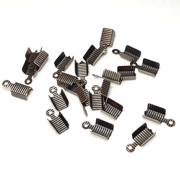PandaHall Brass Cord Ends, Red Copper, 13.5x5mm, Hole: 1mm, Inner Diameter: 4mm Brass
PandaHall Brass Cord Ends, Red Copper, 13.5x5mm, Hole: 1mm, Inner Diameter: 4mm Brass