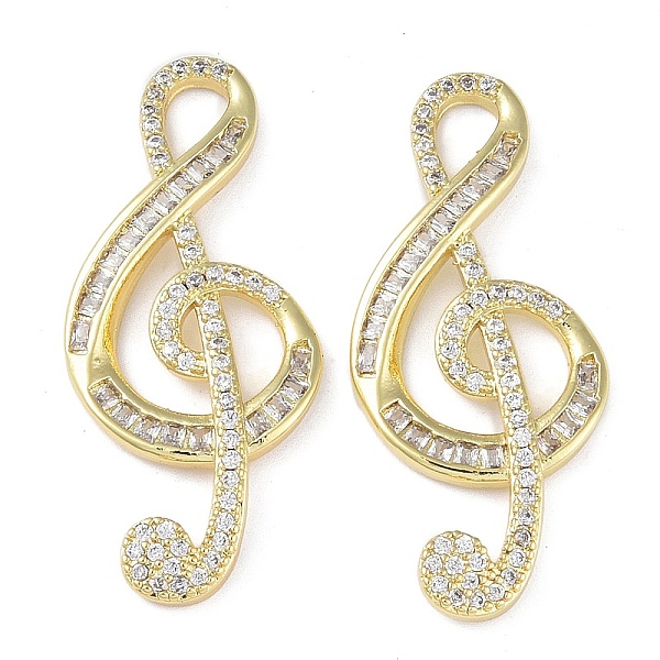 PandaHall Rack Plating Brass Micro Pave Clear Cubic Zirconia Pendants, Long-Lasting Plated, Lead Free & Cadmium Free, Music Note, Real 18K...
PandaHall Rack Plating Brass Micro Pave Clear Cubic Zirconia Pendants, Long-Lasting Plated, Lead Free & Cadmium Free, Music Note, Real 18K...