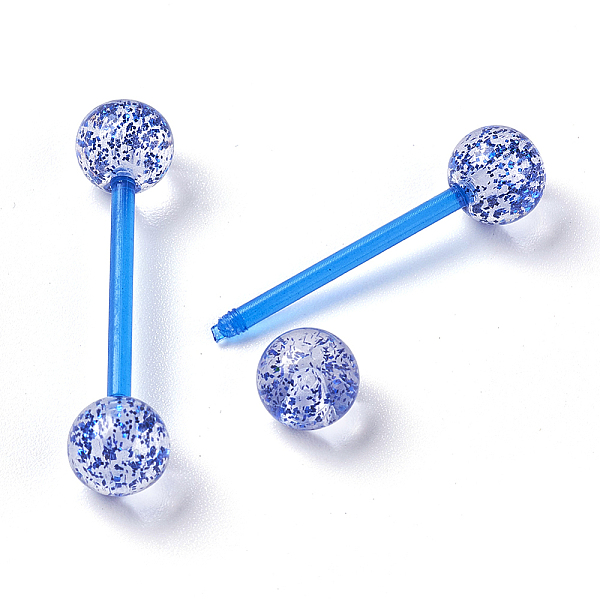 PandaHall Double-headed Acrylic Ear Plugs Gauges, Dodger Blue, 27mm, Pin: 1.5mm Acrylic
PandaHall Double-headed Acrylic Ear Plugs Gauges, Dodger Blue, 27mm, Pin: 1.5mm Acrylic