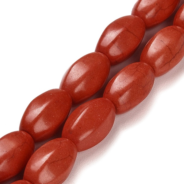 PandaHall Synthetic Turquoise Beads Strands, Faceted Oval, Dyed, FireBrick, 14x9x8mm, Hole: 1.2mm, about 27pcs/strand, 15.08 inch(38.3cm)..., Red
PandaHall Synthetic Turquoise Beads Strands, Faceted Oval, Dyed, FireBrick, 14x9x8mm, Hole: 1.2mm, about 27pcs/strand, 15.08 inch(38.3cm)..., Red