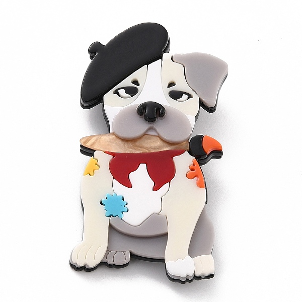 PandaHall Dog with Hat Brooch, Animal Acrylic Safety Lapel Pin for Backpack Clothes, Colorful, 70x39x11mm, Pin: 0.6mm Acrylic Dog
PandaHall Dog with Hat Brooch, Animal Acrylic Safety Lapel Pin for Backpack Clothes, Colorful, 70x39x11mm, Pin: 0.6mm Acrylic Dog