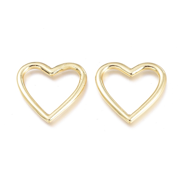 PandaHall Brass Linking Rings, Heart, Real 18K Gold Plated, 23~24x24~25x2.4mm, Inner Diameter: 19x15mm Brass Heart
PandaHall Brass Linking Rings, Heart, Real 18K Gold Plated, 23~24x24~25x2.4mm, Inner Diameter: 19x15mm Brass Heart