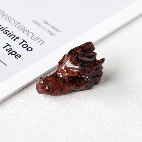 PandaHall Natural Mahogany Obsidian Sculpture Display Decorations, for Home Office Desk, Dragon Head, 36.5~38x20.5x20.5~22.5mm Mahogany...
PandaHall Natural Mahogany Obsidian Sculpture Display Decorations, for Home Office Desk, Dragon Head, 36.5~38x20.5x20.5~22.5mm Mahogany...