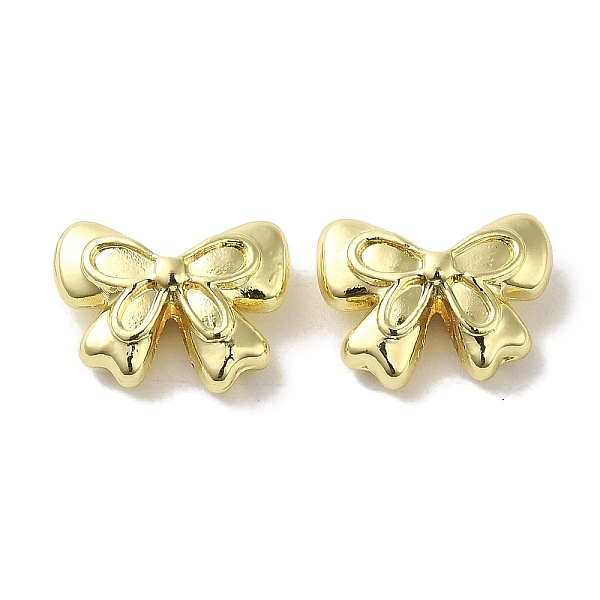 PandaHall Rack Plating Alloy Beads, Cadmium Free & Nickel Free & Lead Free, Bowknot, Golden, 11x14.5x5.5mm, Hole: 2mm Alloy Bowknot
PandaHall Rack Plating Alloy Beads, Cadmium Free & Nickel Free & Lead Free, Bowknot, Golden, 11x14.5x5.5mm, Hole: 2mm Alloy Bowknot