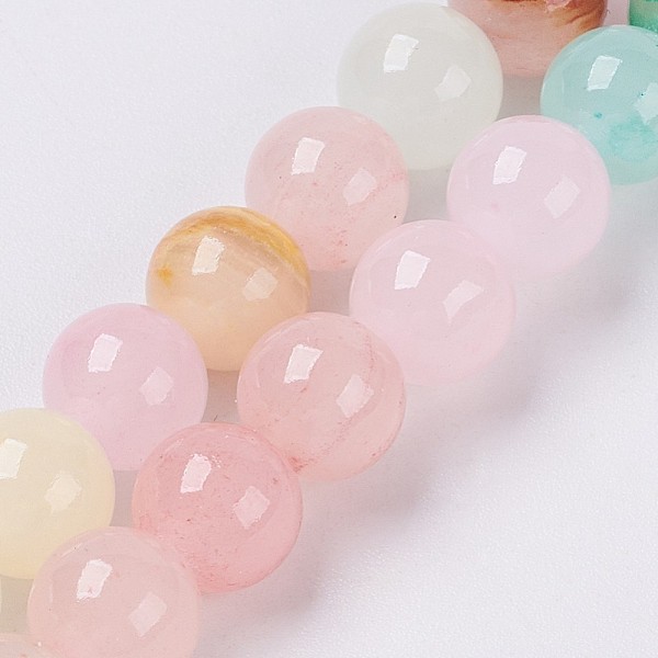 PandaHall Natural Colorful Green Jade Beads Strands, Dyed, Round, Mixed Color, 10mm, Hole: 1.4mm, about 39pcs/strand, 15.7 inch(40cm) Green..., Multicolor
PandaHall Natural Colorful Green Jade Beads Strands, Dyed, Round, Mixed Color, 10mm, Hole: 1.4mm, about 39pcs/strand, 15.7 inch(40cm) Green..., Multicolor