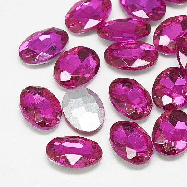 PandaHall Pointed Back Glass Rhinestone Cabochons, Back Plated, Faceted, Oval, Rose, 8x6x3mm Glass Rhinestone Oval Pink
PandaHall Pointed Back Glass Rhinestone Cabochons, Back Plated, Faceted, Oval, Rose, 8x6x3mm Glass Rhinestone Oval Pink